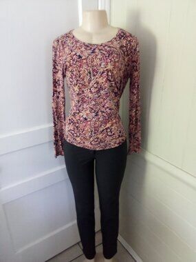 Cotton long sleeve top